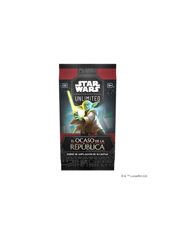 Comprar Star Wars Unlimited: El Ocaso de la República Booster Box de 2