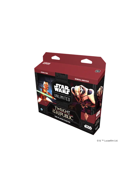 Compra Star Wars Unlimited: El Ocaso de la República Caja Inicio de Fa
