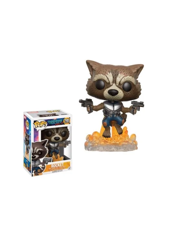 Comprar Funko POP! Guardianes de la Galaxia: Rocket (201) barato al me