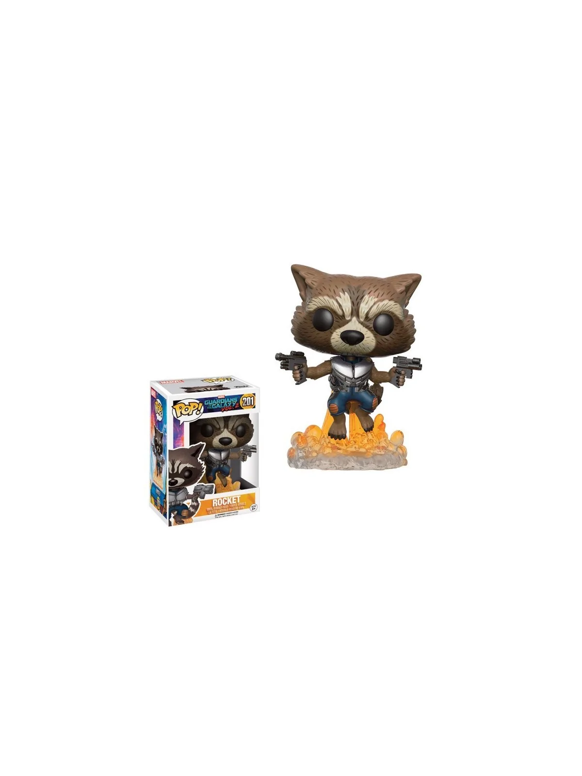 Compra Funko POP! Guardianes de la Galaxia: Rocket (201) de Funko al m