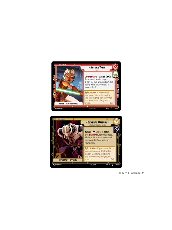 Compra Star Wars Unlimited: Twilight of the Republic 2-Player Starter 