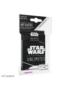 Compra Star Wars Unlimited: Art Sleeves Card Back White de Gamegenic a