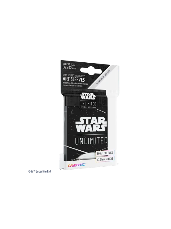 Compra Star Wars Unlimited: Art Sleeves Card Back White de Gamegenic a