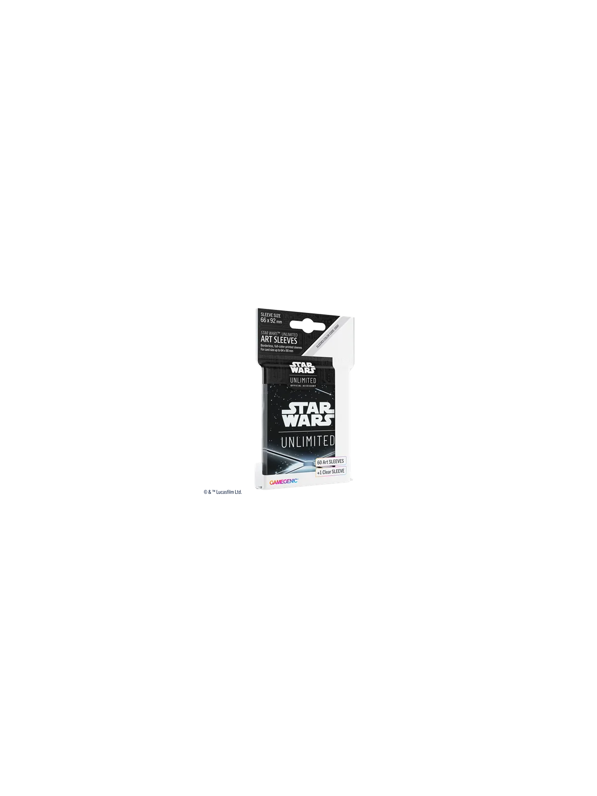 Compra Star Wars Unlimited:Art Sleeves Card Back Black de Gamegenic al