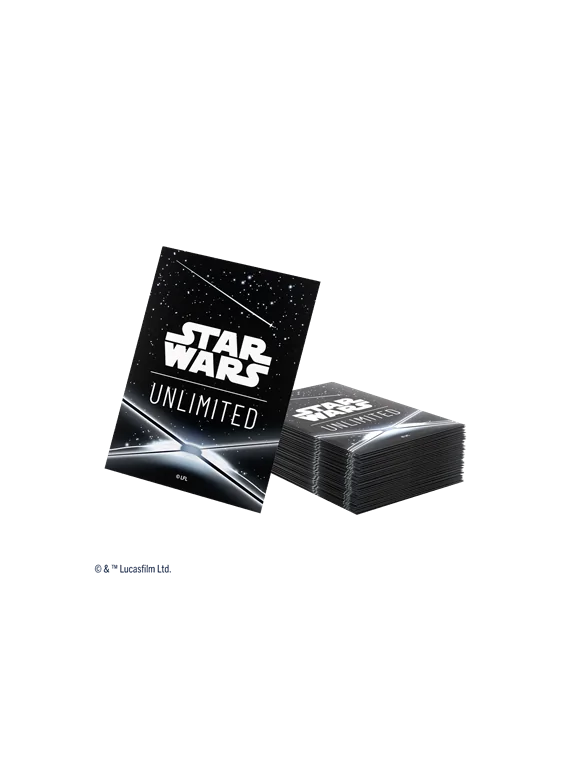 Comprar Star Wars Unlimited:Art Sleeves Card Back Black [PREVENTA] bar