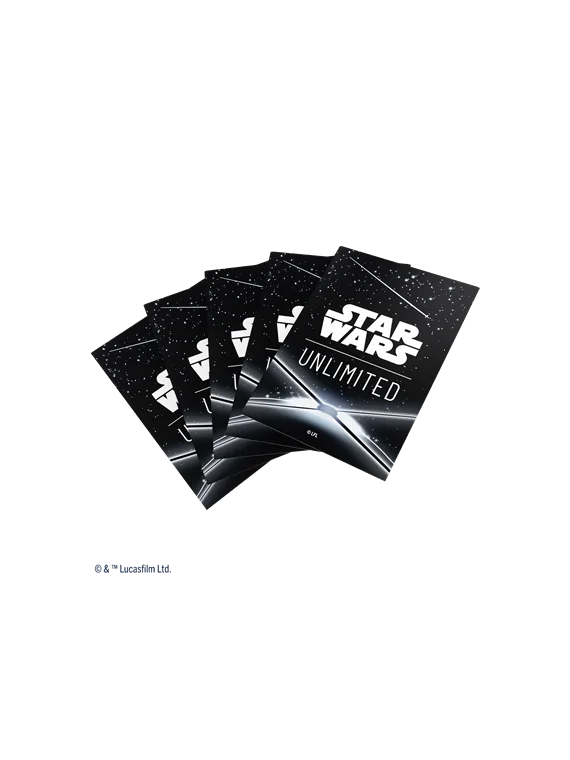 Comprar Star Wars Unlimited:Art Sleeves Card Back Black [PREVENTA] bar