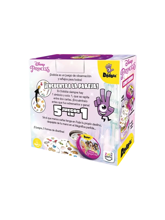 Compra Dobble Disney Princess de Zygomatic al mejor precio (16,99 €)