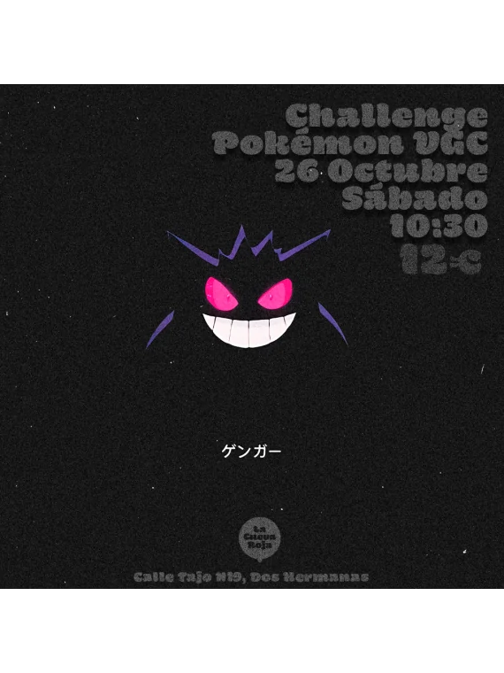 Comprar Pokemon VGC League Challenge - Sábado 26 Octubre barato al mej