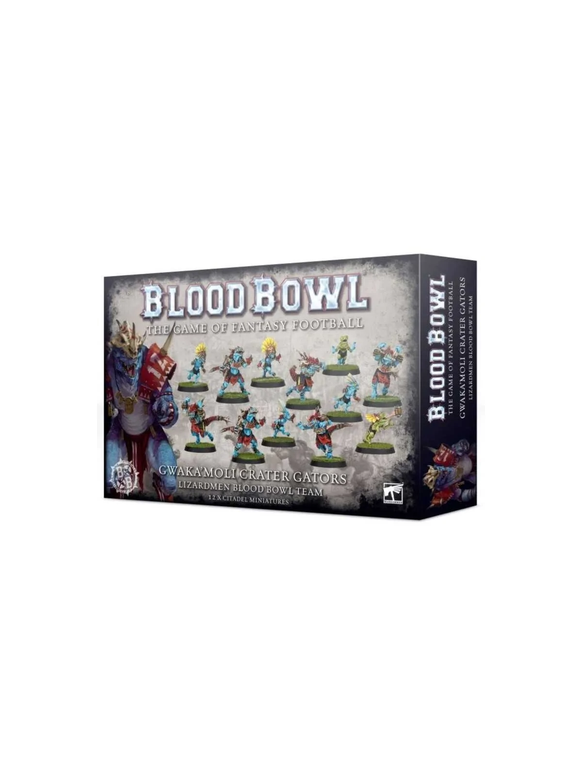 Comprar Blood Bowl: Lizardmen Team - Gwaka Moli Crater Gators (200-74)