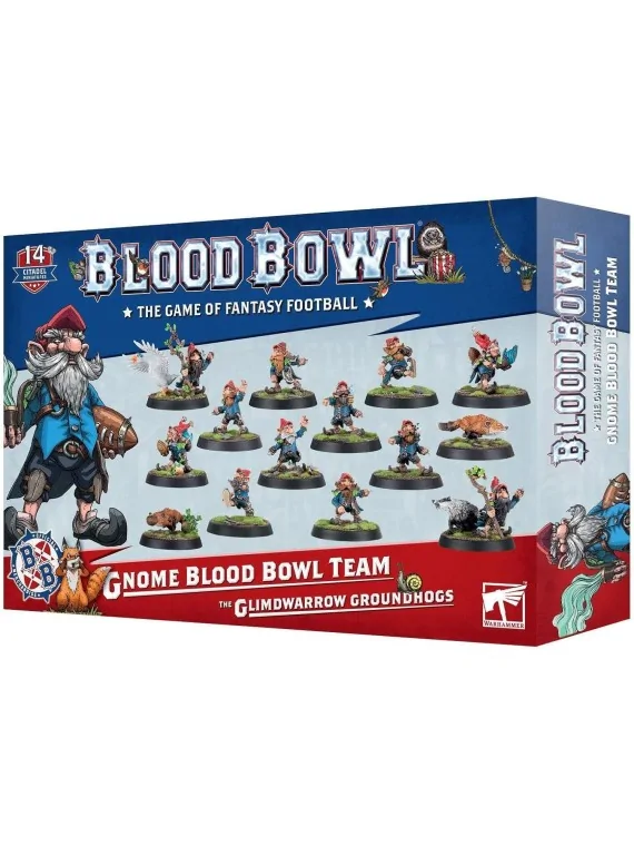 Comprar Blood Bowl: Gnome Team - The Glimcwarrow Groundhogs (202-41) b