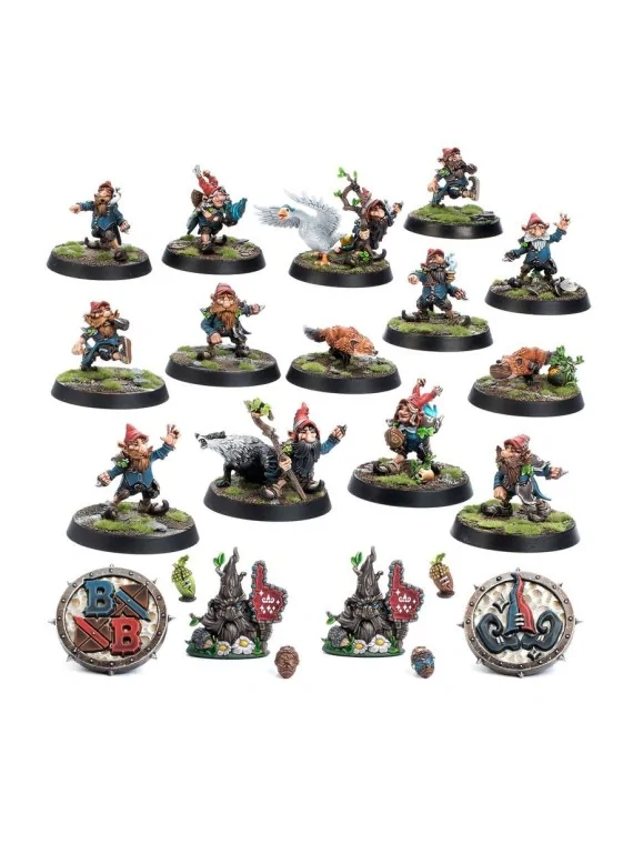 Comprar Blood Bowl: Gnome Team - The Glimcwarrow Groundhogs (202-41) b