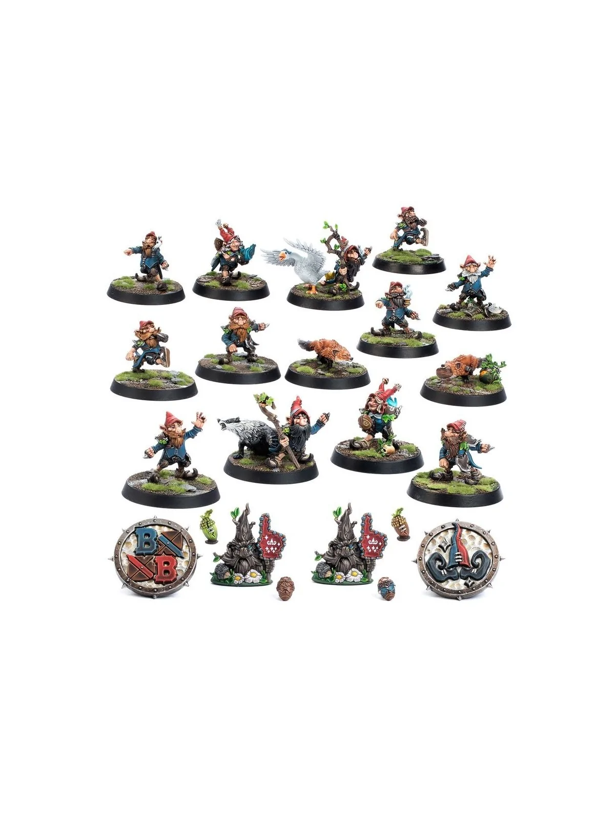 Comprar Blood Bowl: Gnome Team - The Glimcwarrow Groundhogs (202-41) b