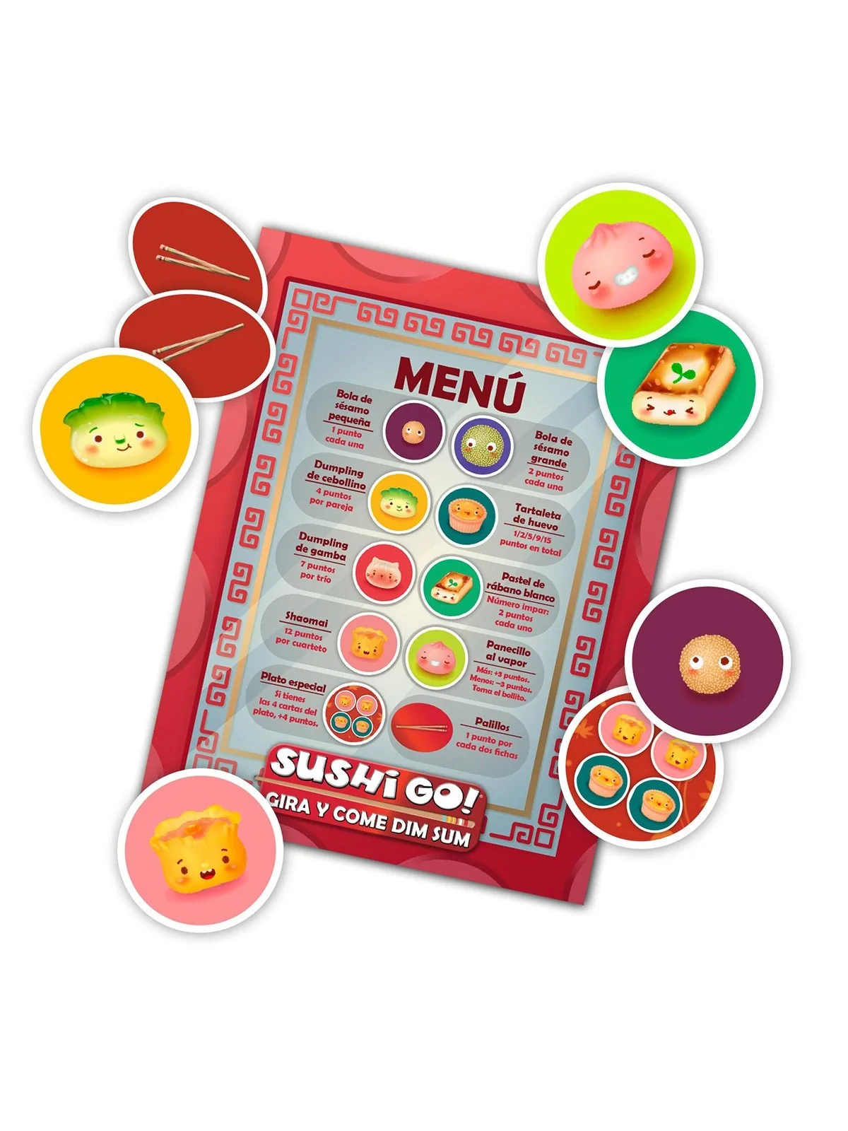 Comprar Sushi Go! Gira y Come Dim Sum barato al mejor precio 21,24 € d