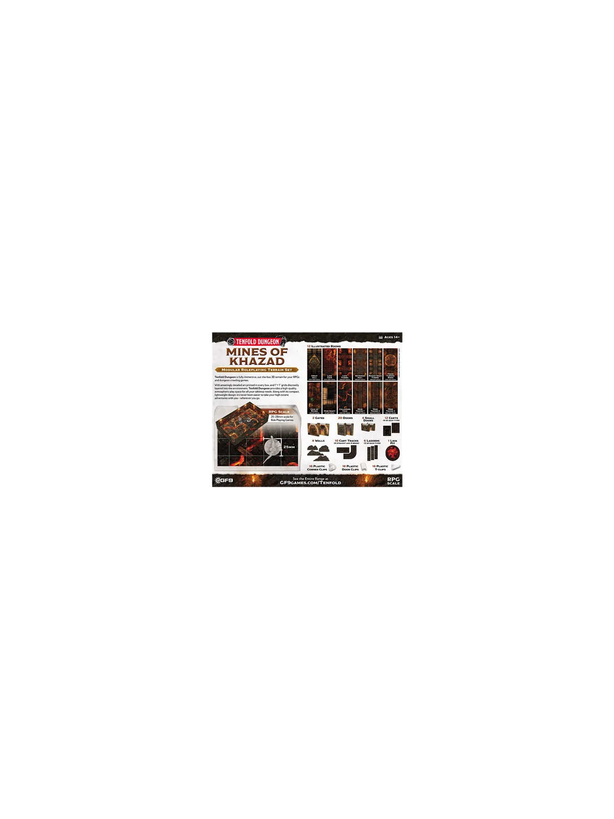Compra Tenfold Dungeon: Mines of Khazad de Battlefront Miniatures al m