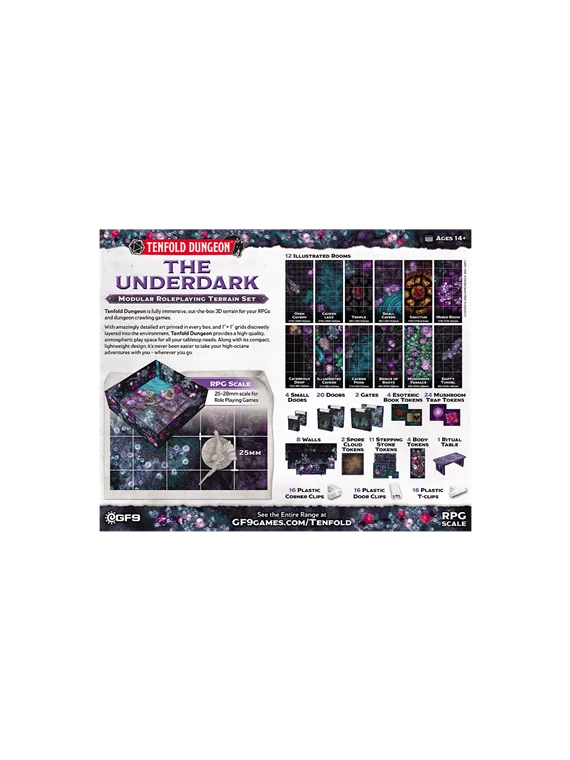 Compra Tenfold Dungeon: The Underdark de Battlefront Miniatures al mej
