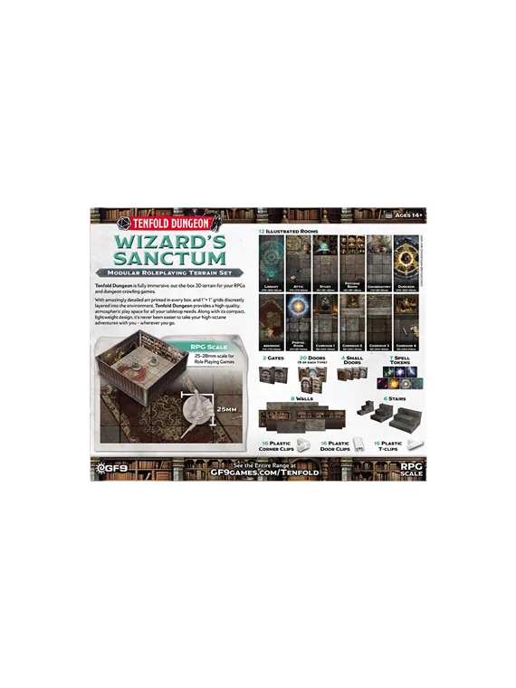 Compra Tenfold Dungeon: Wizard's Sanctum de Battlefront Miniatures al 