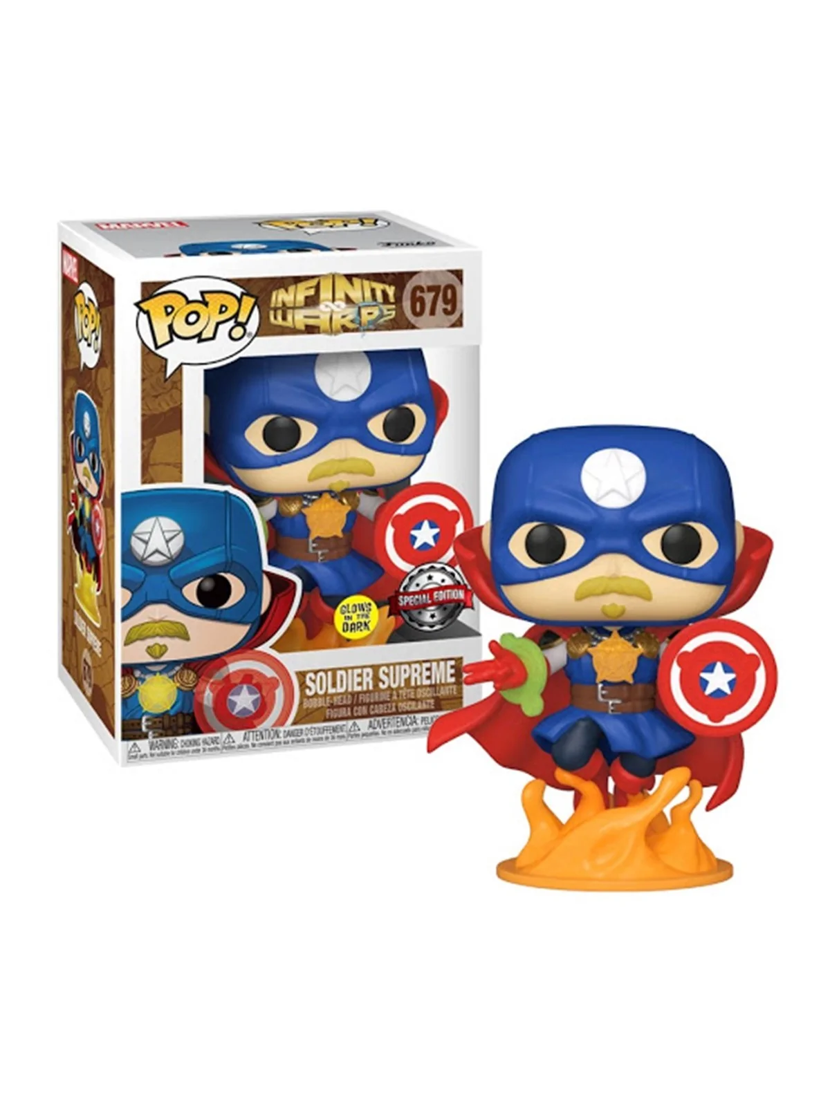 Comprar Funko POP! Infinity Warps: Soldado Supreme (679) barato al mej