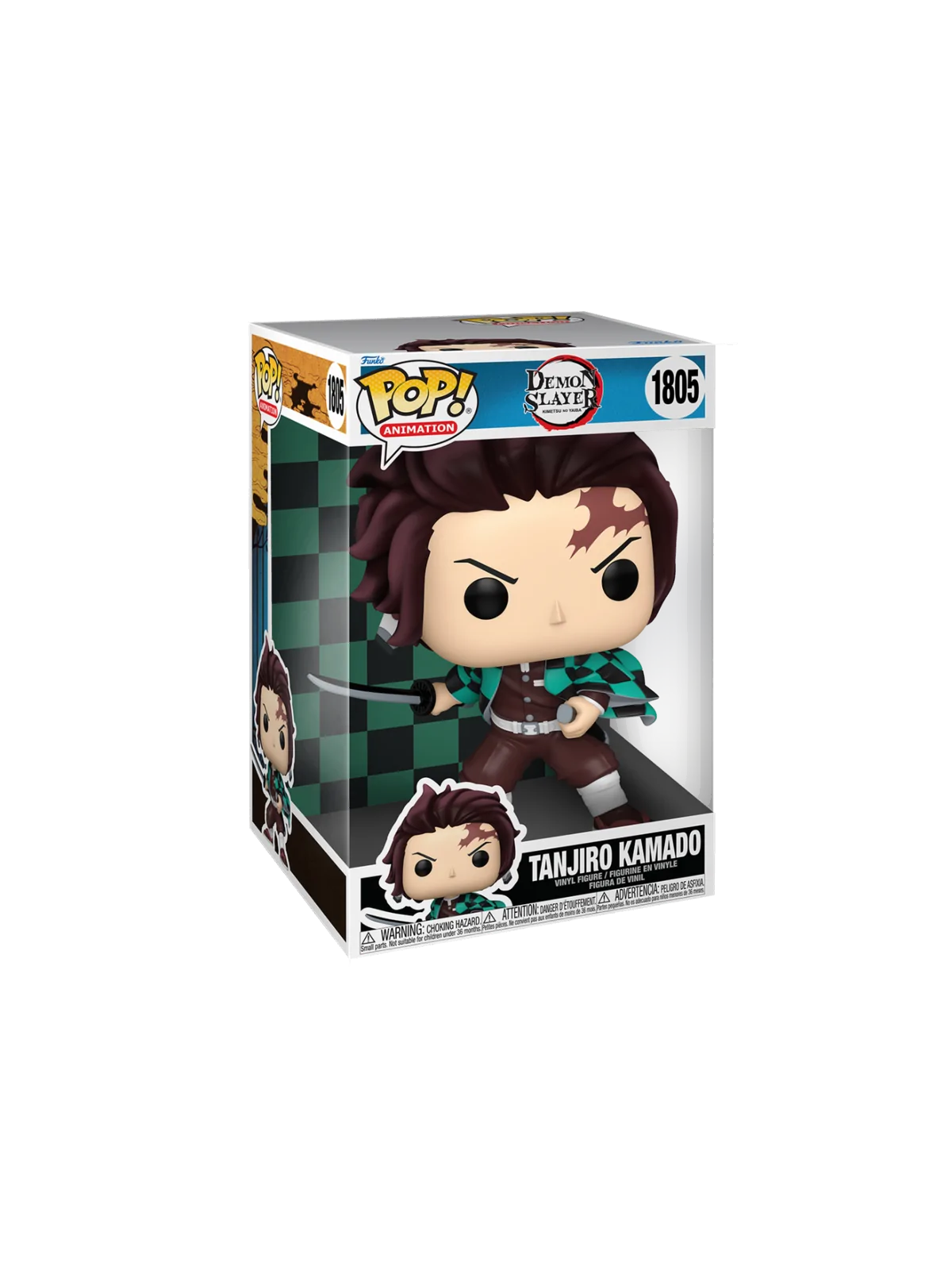 Compra Funko POP! Demon Slayer: Tanjiro Kamado (1805) de Funko al mejo