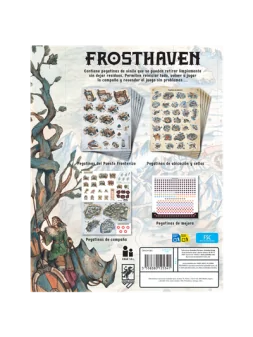 Compra Frosthaven: Pegatinas Reutilizables de Cephalofair Games al mej