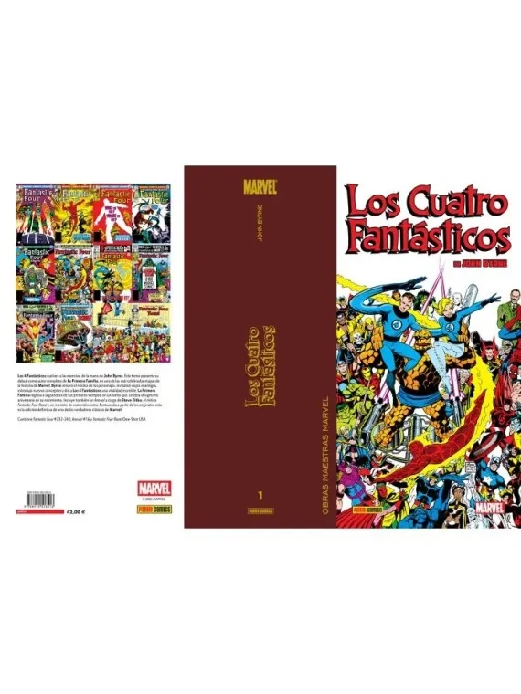 Comprar Obras Maestras Marvel: Los Cuatro Fantásticos de John Byrne 01