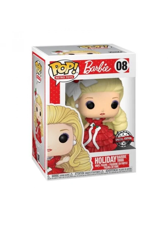 Comprar Funko POP! Barbie: Holiday Barbie 1988 (08) barato al mejor pr