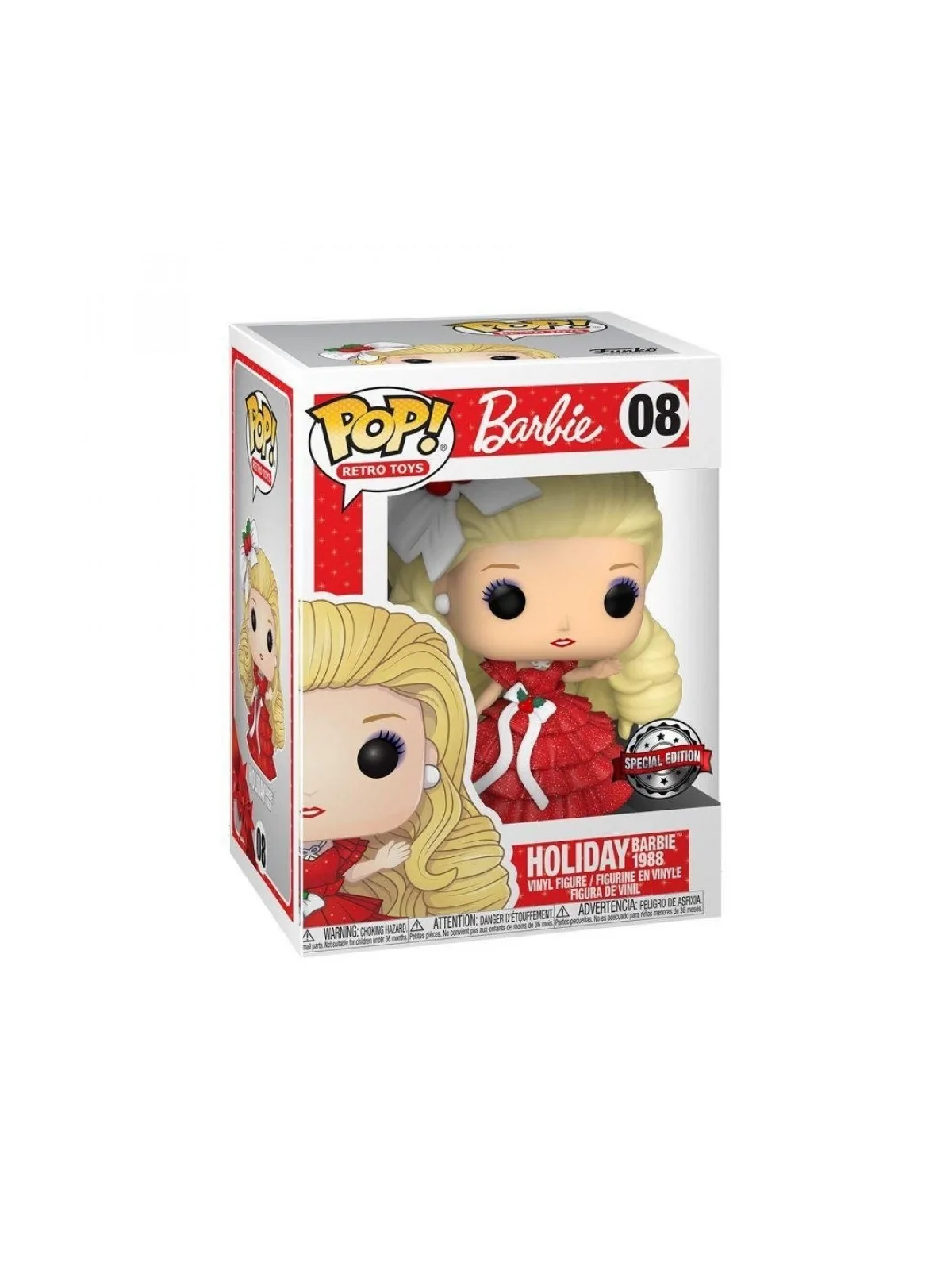 Comprar Funko POP! Barbie: Holiday Barbie 1988 (08) barato al mejor pr