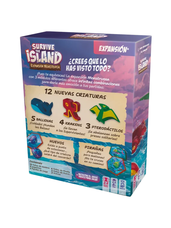 Comprar Survive The Island: Expansion Monstruosa barato al mejor preci