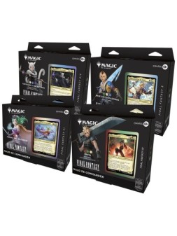 Magic the Gathering: Final Fantasy Mazo de Commander - Packs 4 Mazos (Castellano) de Wizards Of The Coast en Magic The Gathering