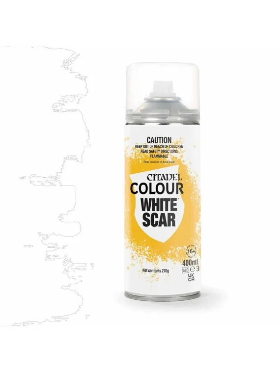 Compra Citadel: White Scar Spray Paint (62-36) de Games Workshop al me