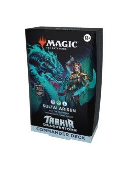 Magic the Gathering Tarkir: Dragonstorm Mazos de Commander - Sultai Arisen (Inglés) de Wizards Of The Coast en Magic The Gatheri
