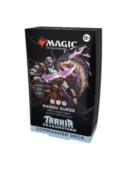 Magic the Gathering Tarkir: Dragonstorm Mazos de Commander - Mardu Surge de Wizards Of The Coast en Magic The Gathering | La Cue