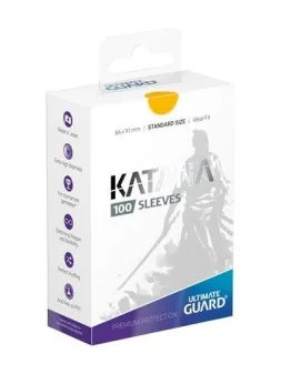 Compra Ultimate Guard Katana Sleeves Tamaño Estándar Amarillo (100) de