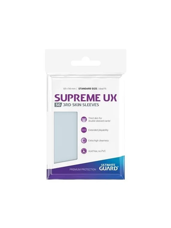 Comprar Ultimate Guard Supreme UX 3rd Skin Sleeves Tamaño Estándar Tra