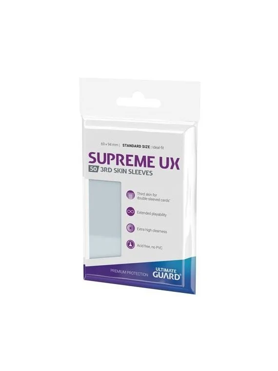 Comprar Ultimate Guard Supreme UX 3rd Skin Sleeves Tamaño Estándar Tra