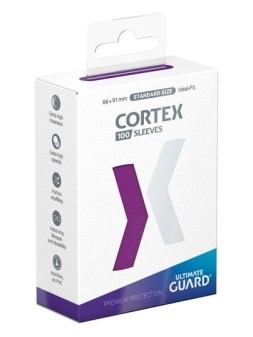Ultimate Guard Cortex Sleeves Tamaño Estándar Violeta (100) de Ultimate Guard en Fundas | La Cueva Roja