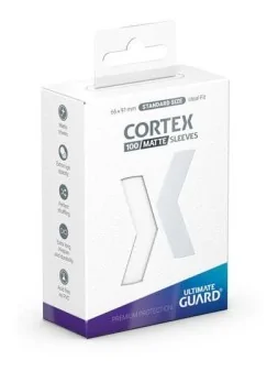 Compra Ultimate Guard Cortex Sleeves Tamaño Estándar Blanco Mate (100)