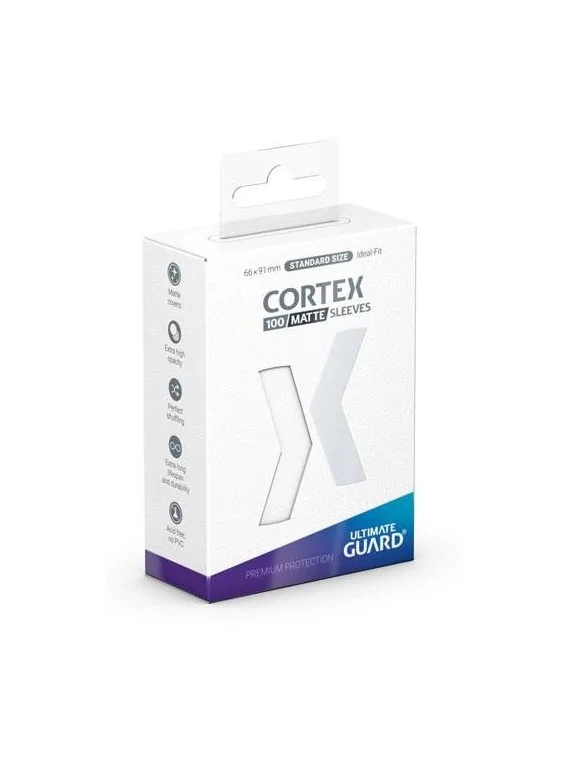 Comprar Ultimate Guard Cortex Sleeves Tamaño Estándar Blanco Mate (100