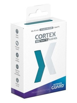 Ultimate Guard Cortex Sleeves Tamaño Estándar Gasolina Azul Mate (100) de Ultimate Guard en Fundas | La Cueva Roja