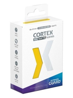 Ultimate Guard Cortex Sleeves Tamaño Estándar Rojo (100) - Ultimate Guard