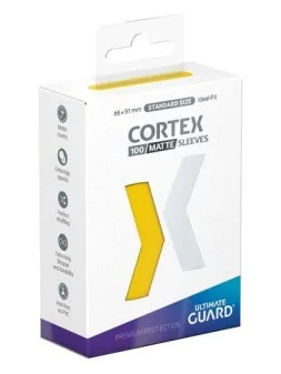 Compra Ultimate Guard Cortex Sleeves Tamaño Estándar Matte Yellow (100