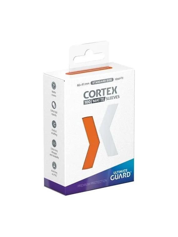 Comprar Ultimate Guard Cortex Sleeves Tamaño Estándar Naranja Mate (10