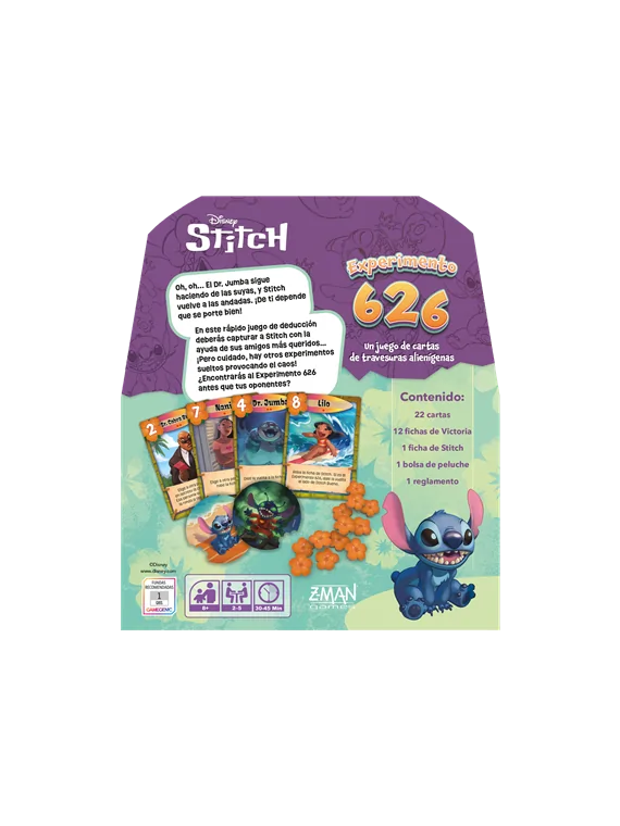 Compra Disney Stitch Experimento 626 de Z-Man Games al mejor precio (1