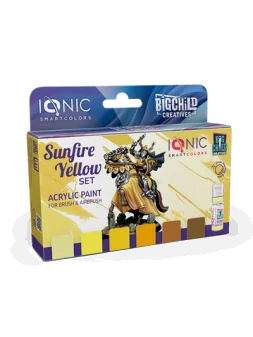 Compra IONIC Set Amarillo Fuego Solar IONIC-0504 de Ionic al mejor pre