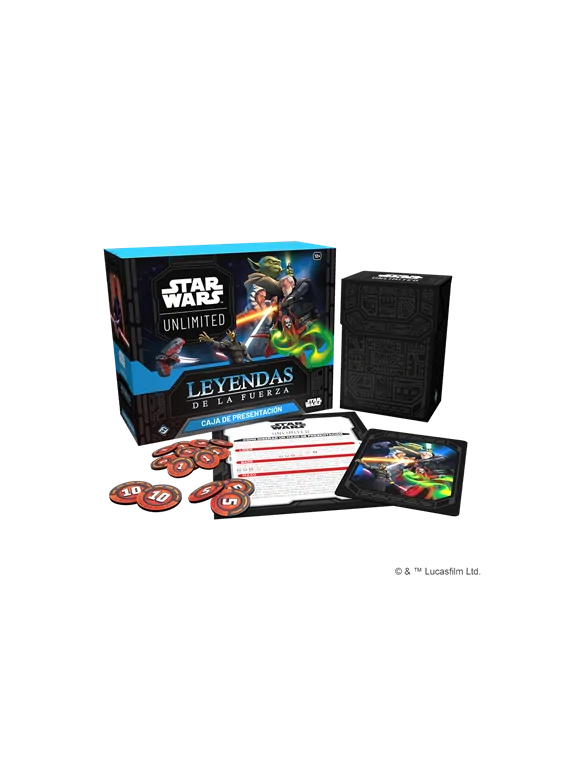 Compra Star Wars Unlimited: Leyendas de la Fuerza Caja de Presentación