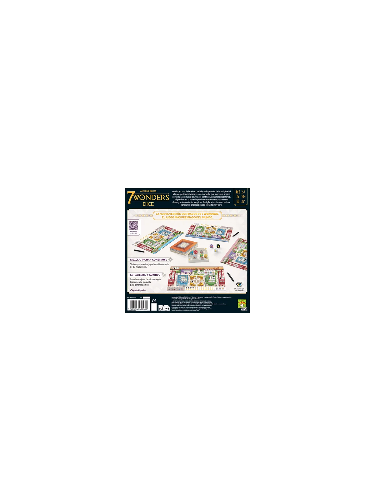 Compra 7 Wonders Dice de Repos Production al mejor precio (29,99 €)