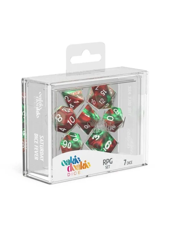 Compra Oakie Doakie Dice Dados RPG-Set Gemidice: Bloody Jungle (7) de 
