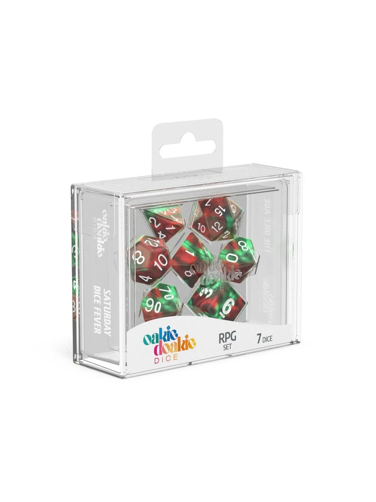 Compra Oakie Doakie Dice Dados RPG-Set Gemidice: Bloody Jungle (7) de 