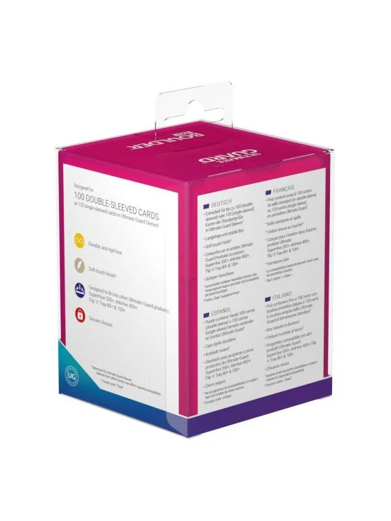 Compra Ultimate Guard Boulder Deck Case 100+ Tamaño Estándar Rhodonite