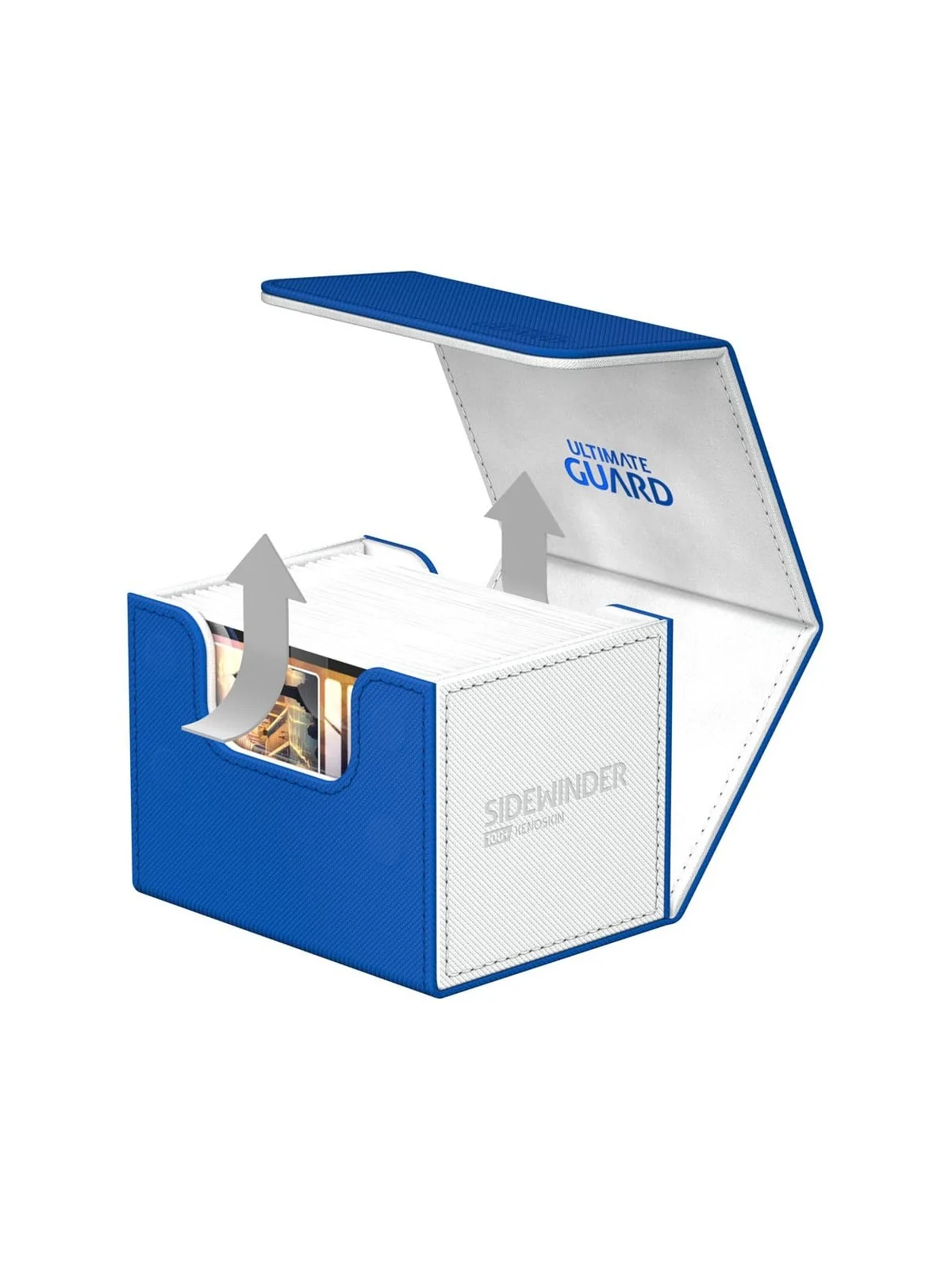 Compra Ultimate Guard Sidewinder 100+ XenoSkin SYNERGY Azul/Blanco de 