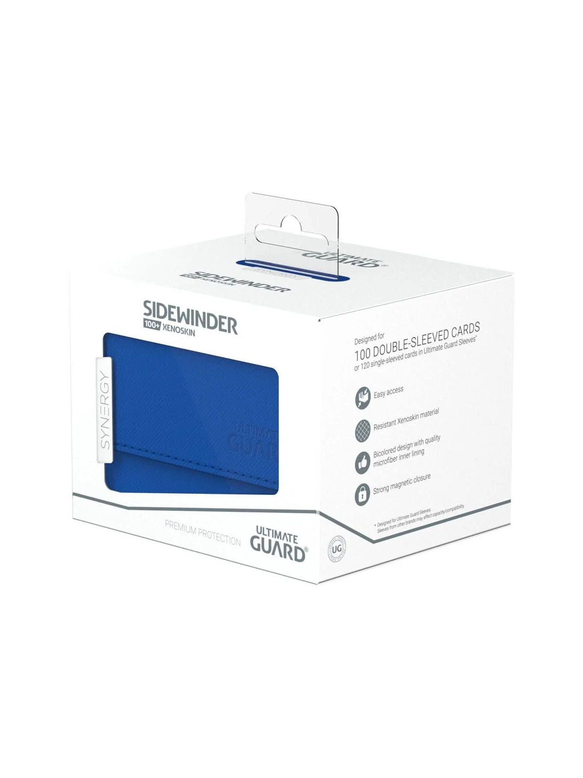 Compra Ultimate Guard Sidewinder 100+ XenoSkin SYNERGY Azul/Blanco de 
